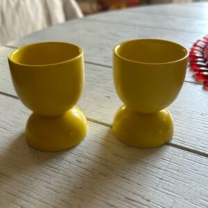 set of 2 porcelain Egg holders